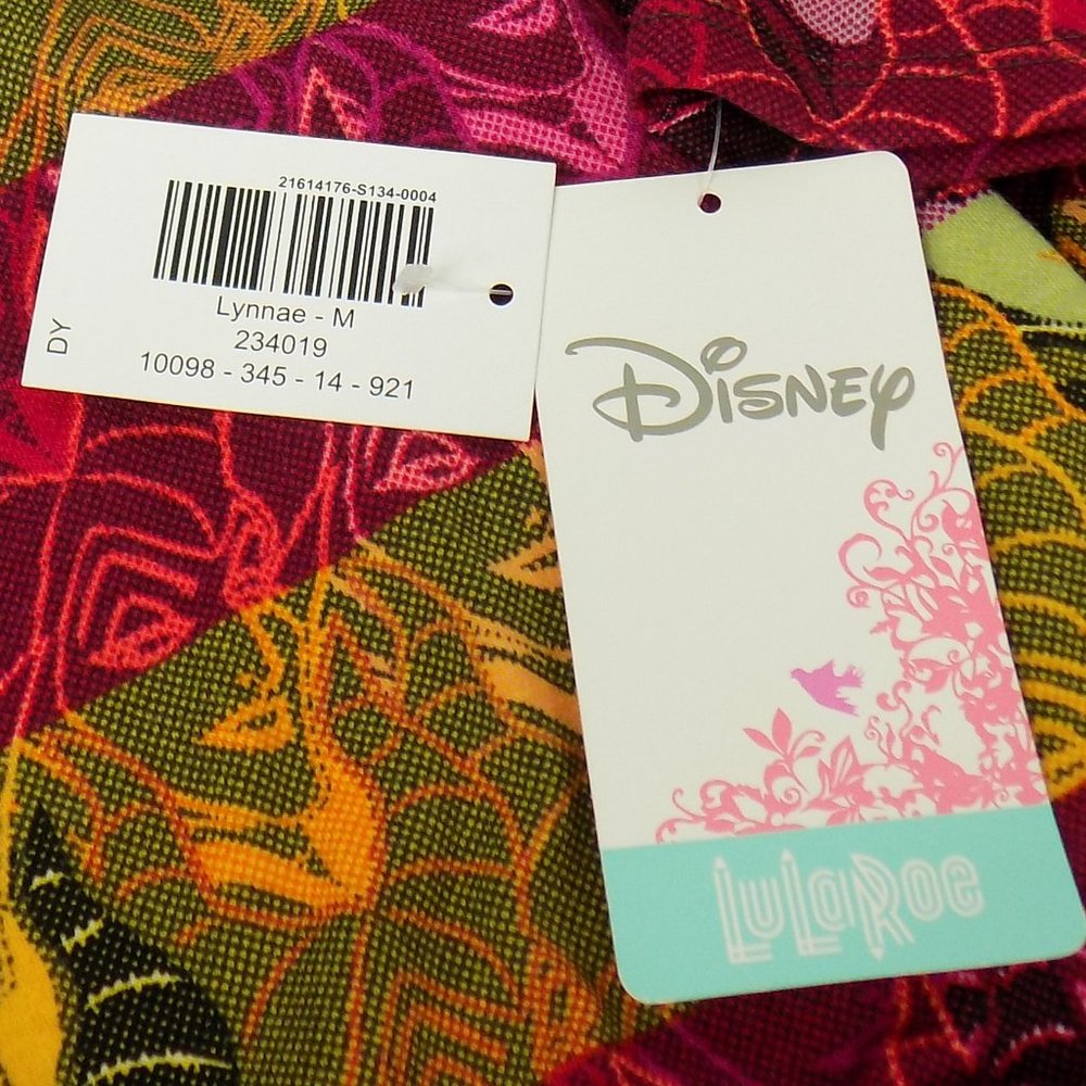LuLaRoe Lynnae Disney Maleficent Top Size M NWT RARE - Picture 9 of 11